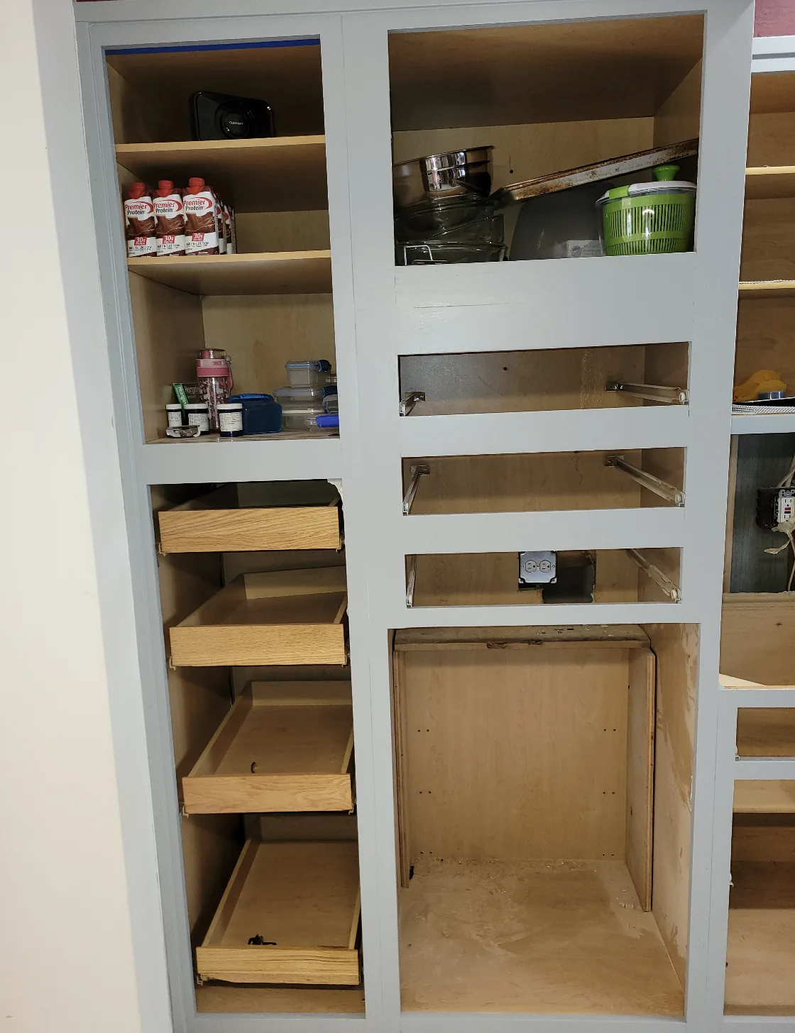 After furniture refinishing